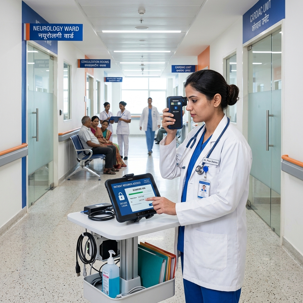 India Healthcare Industry - Biometric solutions