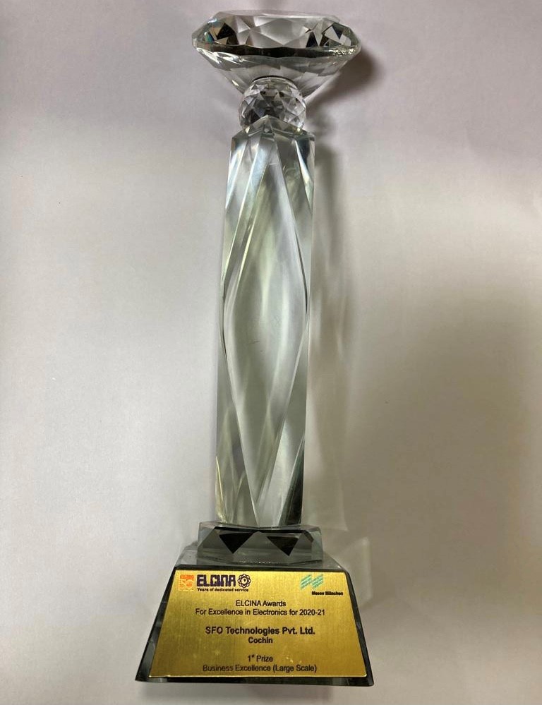 ELCINA Awards 2020-21 - 1st Prize Business Excellence